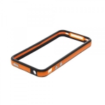 Bumpers для iPhone 4/4S (оранжевый/черный)