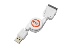 USB Дата-кабель для iPhone провод рулетка (БЕЗ УПАКОВКИ) 
